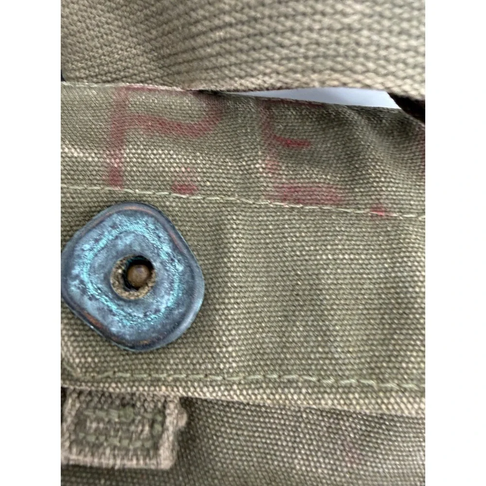 US Military M9A1 Field Protective Mask Bag Canvas Messenger Olive Drab Green LL